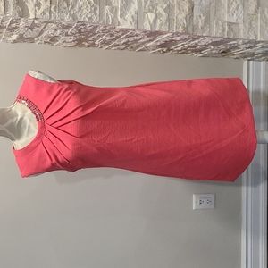GABBY SKYE Hot Pink Midi Sleeveless Dress